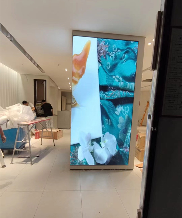 虎林商场门店转角LED显示屏